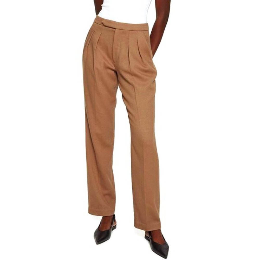 Anine Bing James Trouser in Camel Size 38 (8 ish)